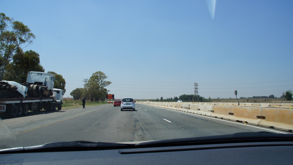 Autobahn in Südafrika